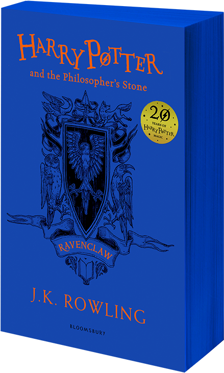 Harry Potter And The Philosopher's Stone Ravenclaw - Harry Potter 20th Anniversary Ravenclaw (600x921), Png Download