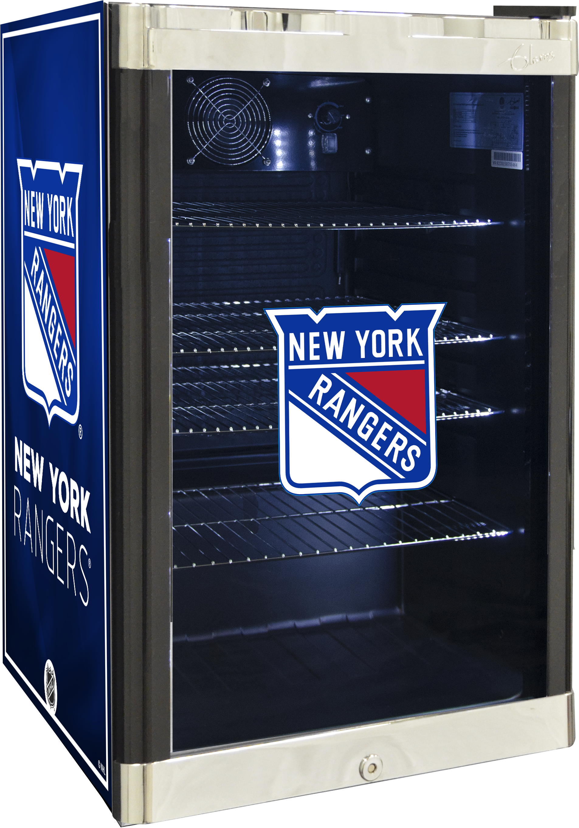 Nhl Refrigerated Beverage Center - Glaros Nhl Refrigerated Beverage Center 4.6 Cu Ft - (2205x2890), Png Download