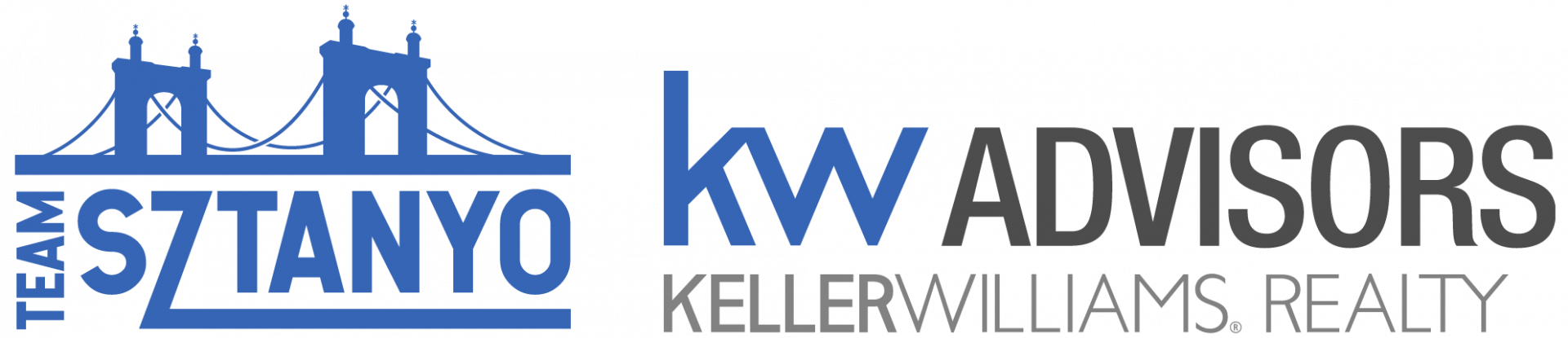 Team Sztanyo Logo - Keller Williams Realty (1920x415), Png Download
