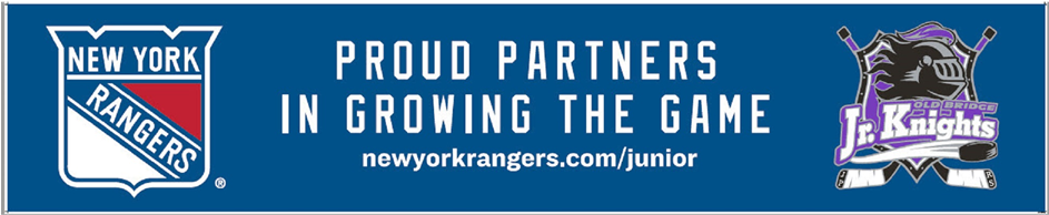 Proudly Join Ny Rangers Rink Partnership - New York Rangers (942x406), Png Download
