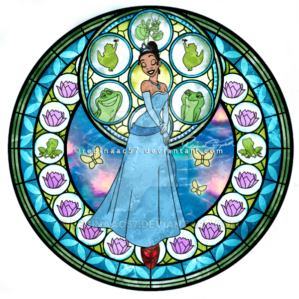 Kingdom Hearts Stained Glass Tangled (600x600), Png Download