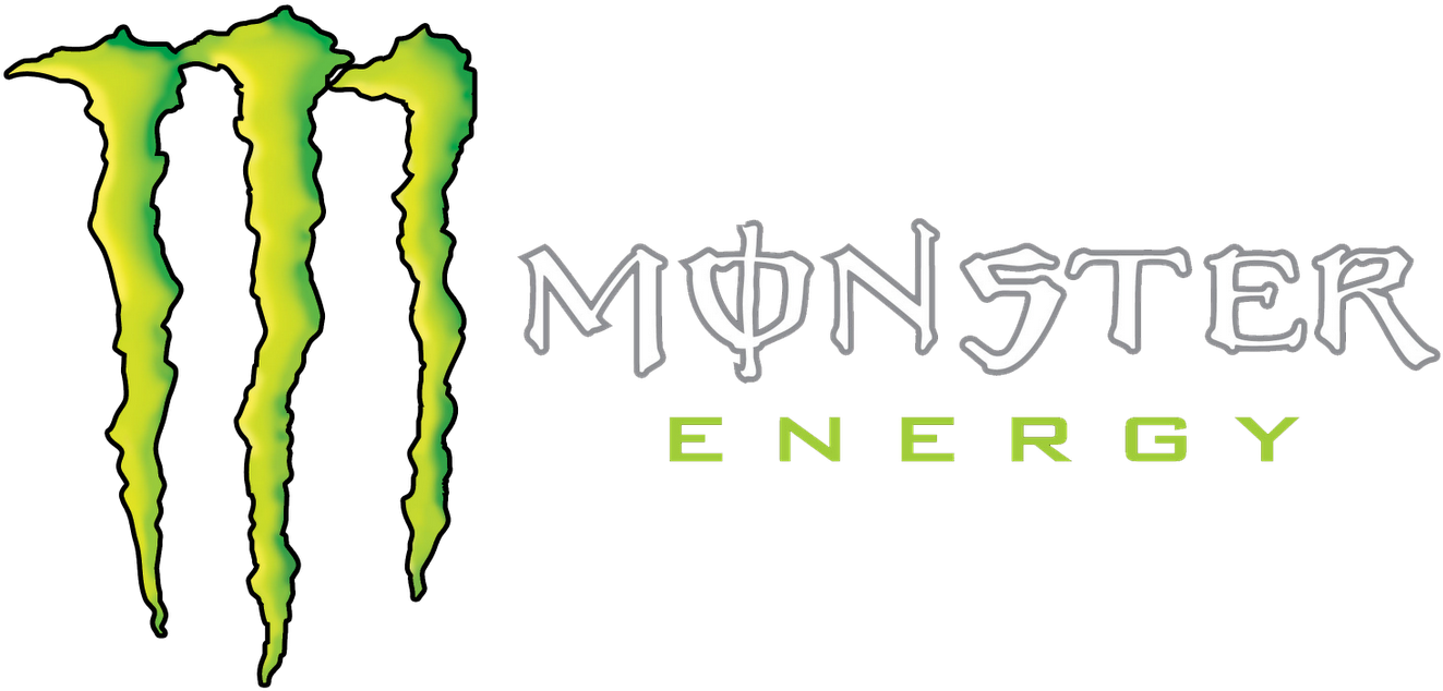 Monster Logo Wallpapers - Transparent Background Monster Energy Logo (1600x998), Png Download