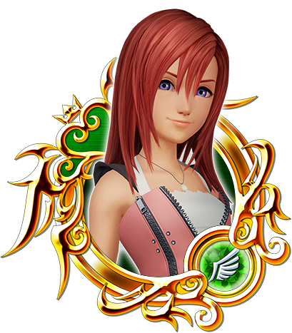 Kh Kingdom Hearts Unchained - Kingdom Hearts Kairi Medal (409x467), Png Download