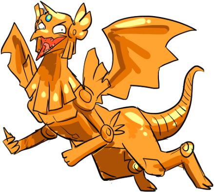 3 - Winged Dragon Of Ra (500x500), Png Download