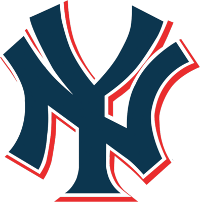 Ny Rangers Logo Png - Logos And Uniforms Of The New York Yankees (395x400), Png Download