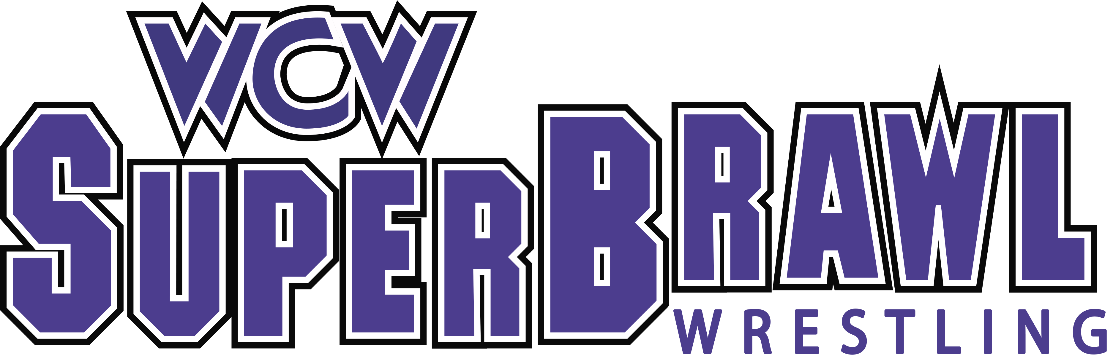 Wcw Superbrawl Wrestling - Wcw Superbrawl Logo Png (3830x2123), Png Download