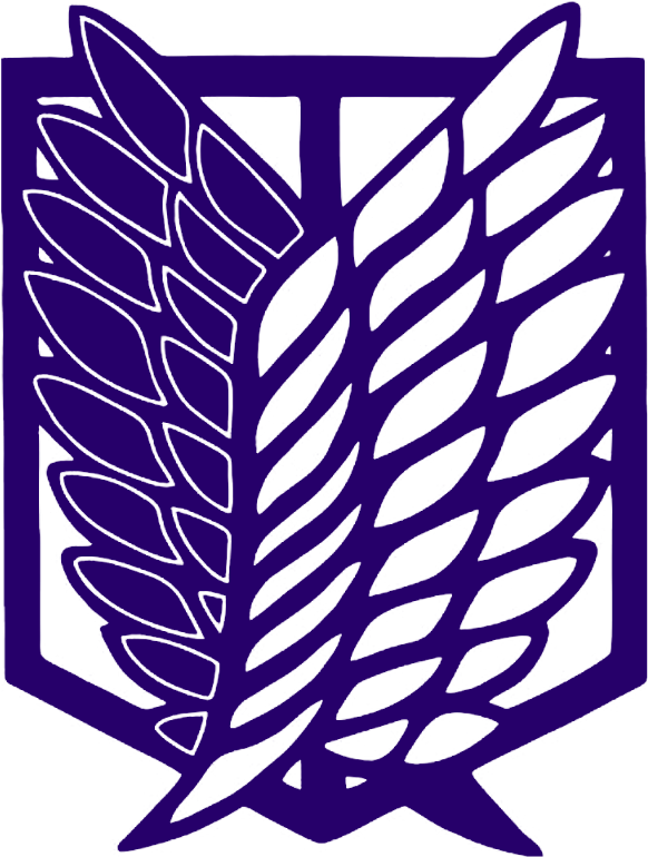 Attackontitan Attack On Titan Logo - Wings Of Freedom Attack On Titan (1024x1024), Png Download