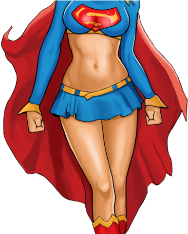 Supergirl Png Transparent Images - Huimin Women's Dc Supergirl Top (640x480), Png Download