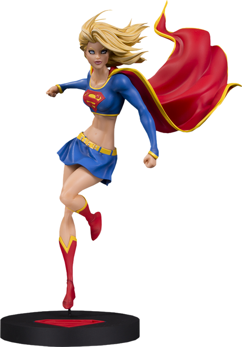 Dc Comics Statue Supergirl - Dc Designer Series Supergirl Statue (480x688), Png Download