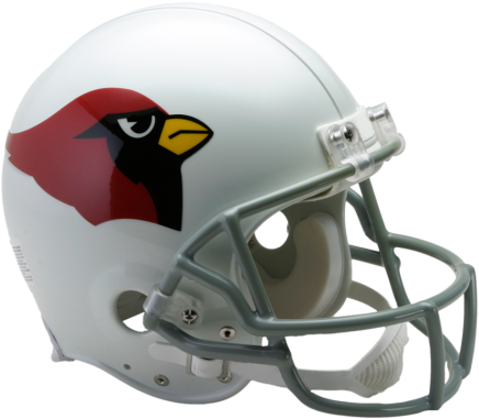 Arizona Cardinals Vsr4 Authentic Throwback Helmet - Throwback Nfl Helmets (475x429), Png Download