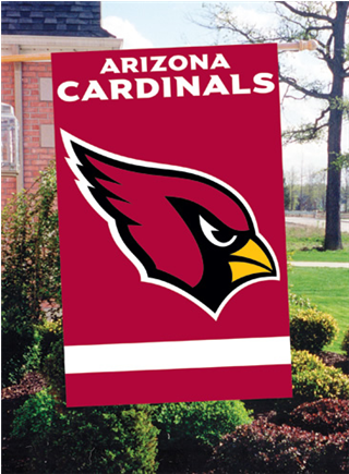 Arizona Cardinals Applique Banner Flag - Party Animal Afvi Vikings 44x28 Applique Banner (434x434), Png Download