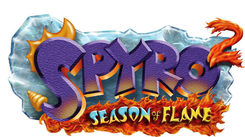 2002 - Spyro 2 Season Of Flame Spyro (958x536), Png Download