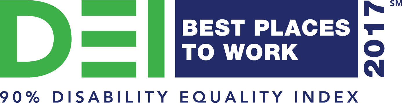 Meijer Received A High Score Of 90 Percent, Earning - Disability Equality Index 2017 (1386x356), Png Download