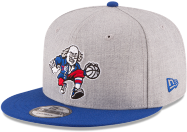 Philadelphia 76ers Nba New Era 9fifty 2tone Throwback - Philadelphia 76ers Hats (480x270), Png Download