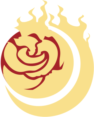 Yellow Clip Art - Ruby Rose Symbol Rwby (400x400), Png Download
