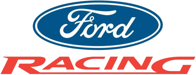 Ford Motor Racing Logo (650x281), Png Download