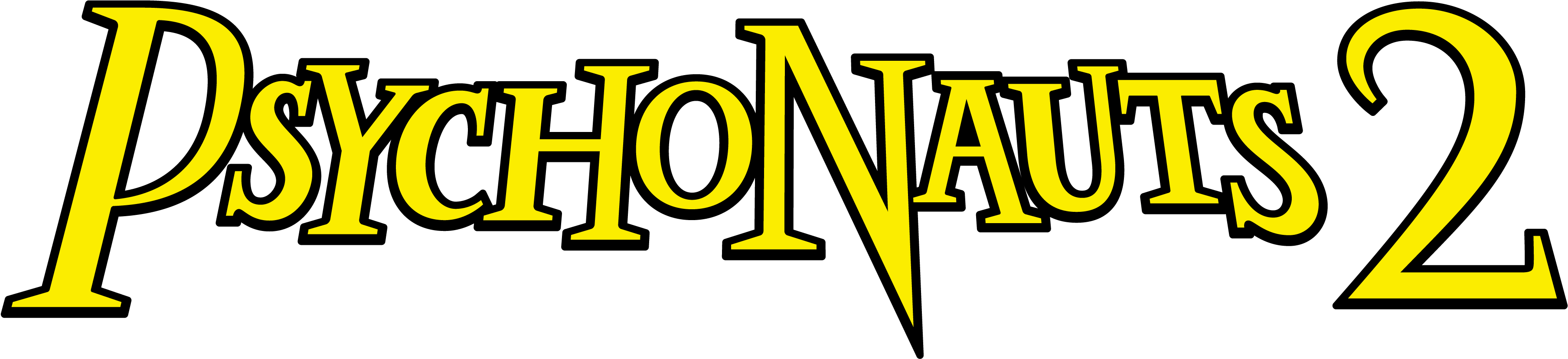 Psychonauts 2 Logo - Psychonauts 2 Logo Png (4112x1180), Png Download