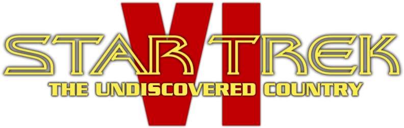 Star Trek Vi - Star Trek The Undiscovered Country Logo (800x310), Png Download