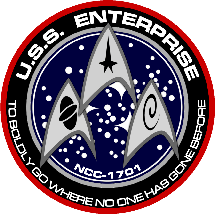 Star Trek Enterprise Logo (900x894), Png Download
