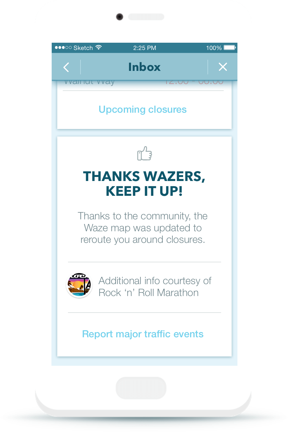 Source - Waze - Board Portal (990x1652), Png Download
