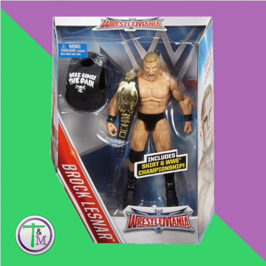 Wwe Brock Lesnar Elite (533x800), Png Download