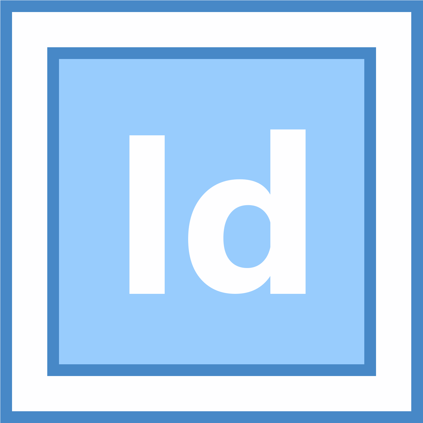 Adobe Indesign Icon - Historical Valley Stream Ny (1600x1600), Png Download