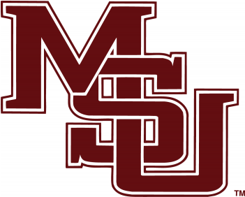 Mississippi State Interlocking Logo (350x435), Png Download