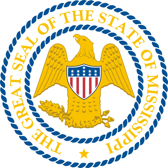 Mississippi State Seal - Mississippi Seal (550x550), Png Download