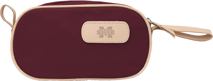 Handmade & Personalized Leather Mississippi State University - Jon Hart Canvas Shave Kit (1200x800), Png Download