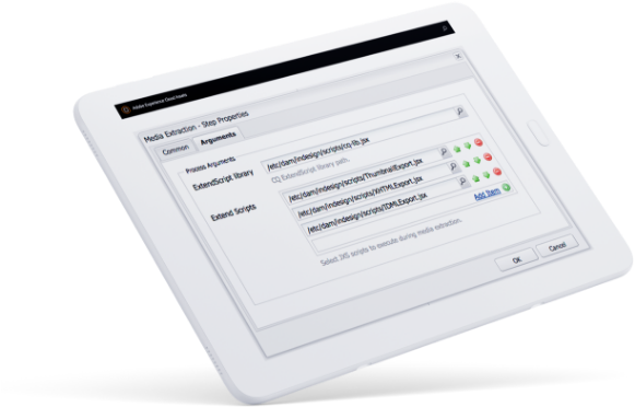 Fuse Together Experience Manager And Indesign - Tablet Computer (600x380), Png Download