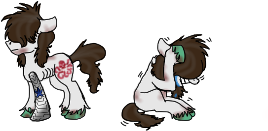 Svg Black And White View Topic A Mlp Image - Drawing (600x400), Png Download