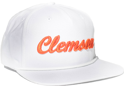 Clemson University Cursive Retro Snapback Hat - Clemson University (675x450), Png Download
