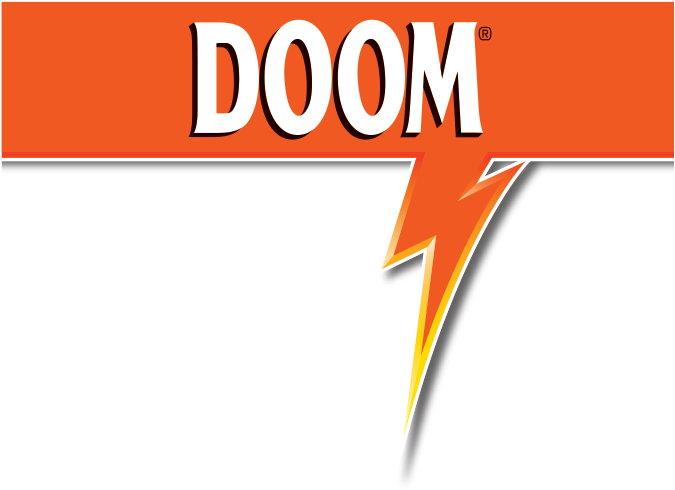 What's Bugging You - Doom Insect Spray Logo (730x516), Png Download