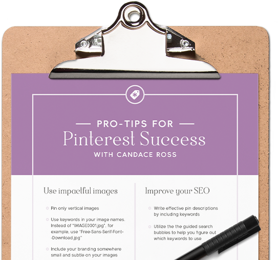 Pro Tips For Pinterest Growth - Checklist Design (543x509), Png Download