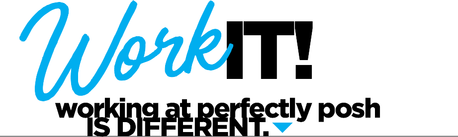 Working At Perfectly Posh Is Different - Career (921x276), Png Download