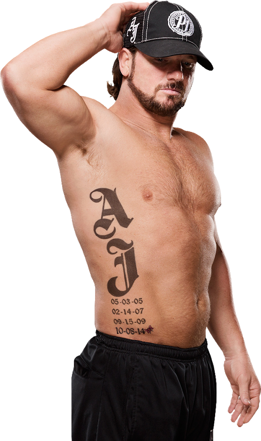Photo - Aj Styles 2016 Png (530x893), Png Download