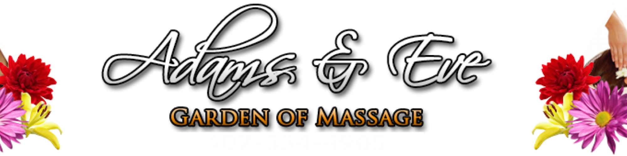 Young Living Products - Adams & Eve Garden Of Massage (2000x499), Png Download