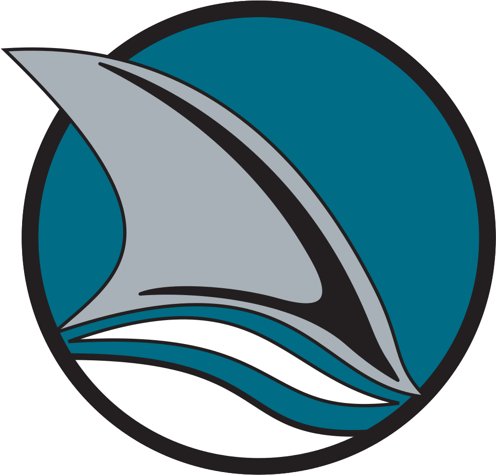 Shark Fin Wave Clipart Cliparthut Free Clipart - San Jose Sharks Fin Logo (1024x1024), Png Download