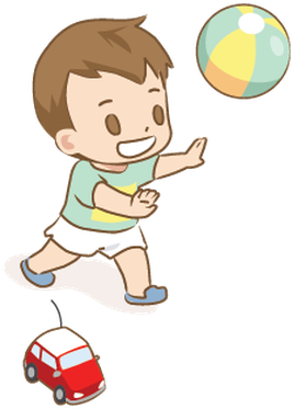 Baby Clipart Sport - Baby Throwing A Ball Clipart (311x399), Png Download