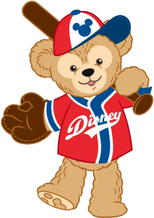 Baseball Clipart Bear - Baseball Bear Clip Art (311x437), Png Download