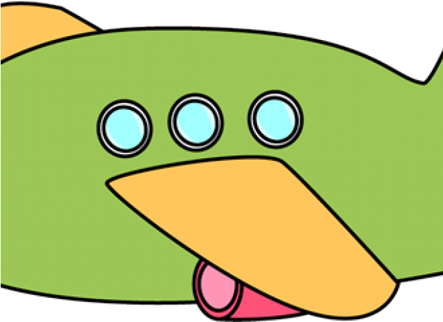 Cute Airplane Clipart (640x480), Png Download
