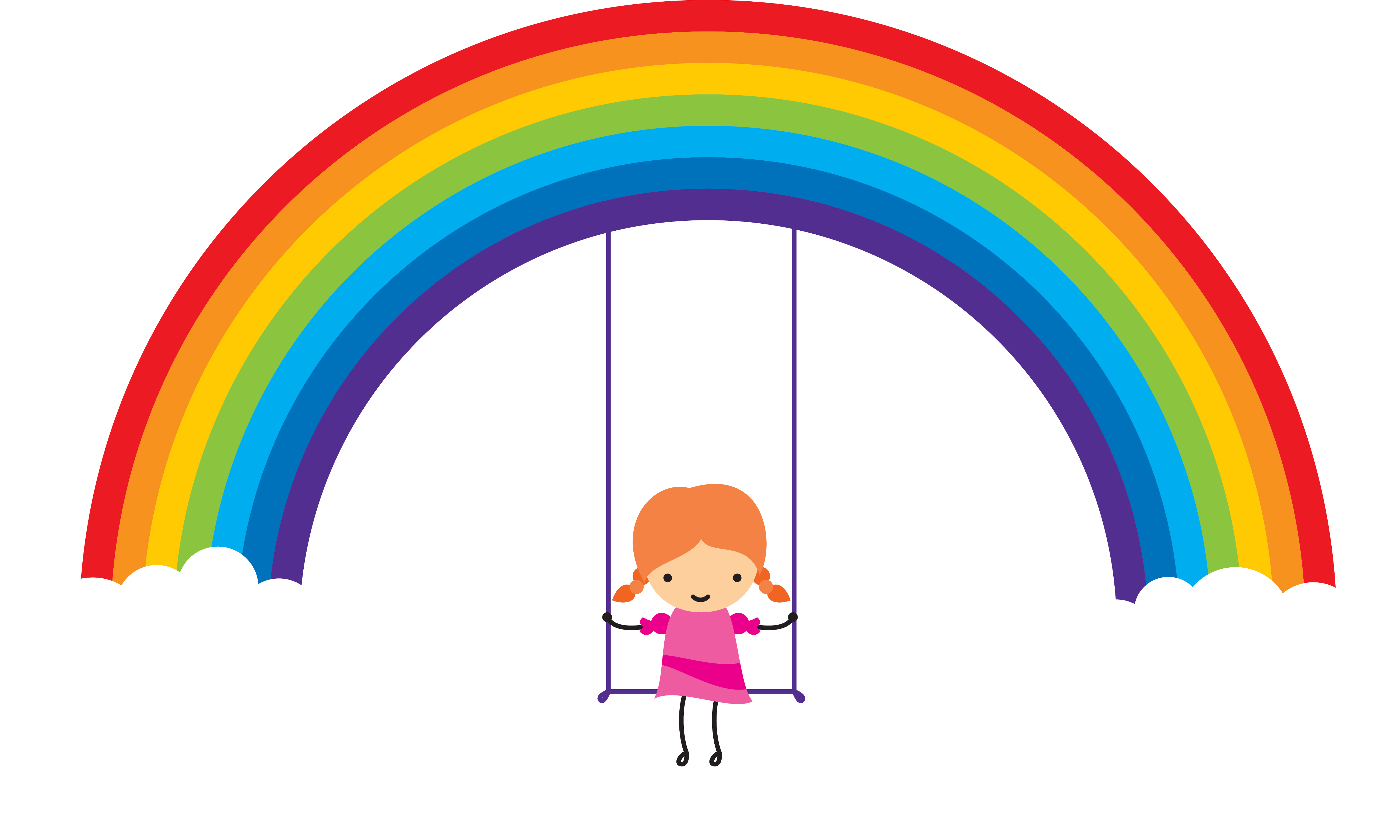 T-shirt Cat Unicorn Kitten - Rainbow (5201x3121), Png Download