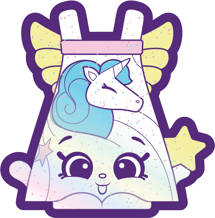 Shopkins Season 9 Shimmery Unicorns Tribe Team Eunice - Shopkins (834x834), Png Download