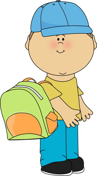 School Kids Clip Art - School Boy Clipart (323x587), Png Download