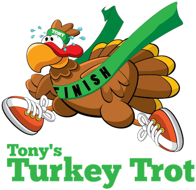 Turkey Clipart Race - Turkey Trot (528x463), Png Download