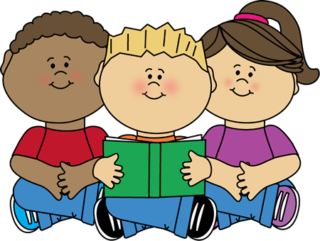 Children's Reading Center Clip Art - Reading Center Clipart (450x340), Png Download