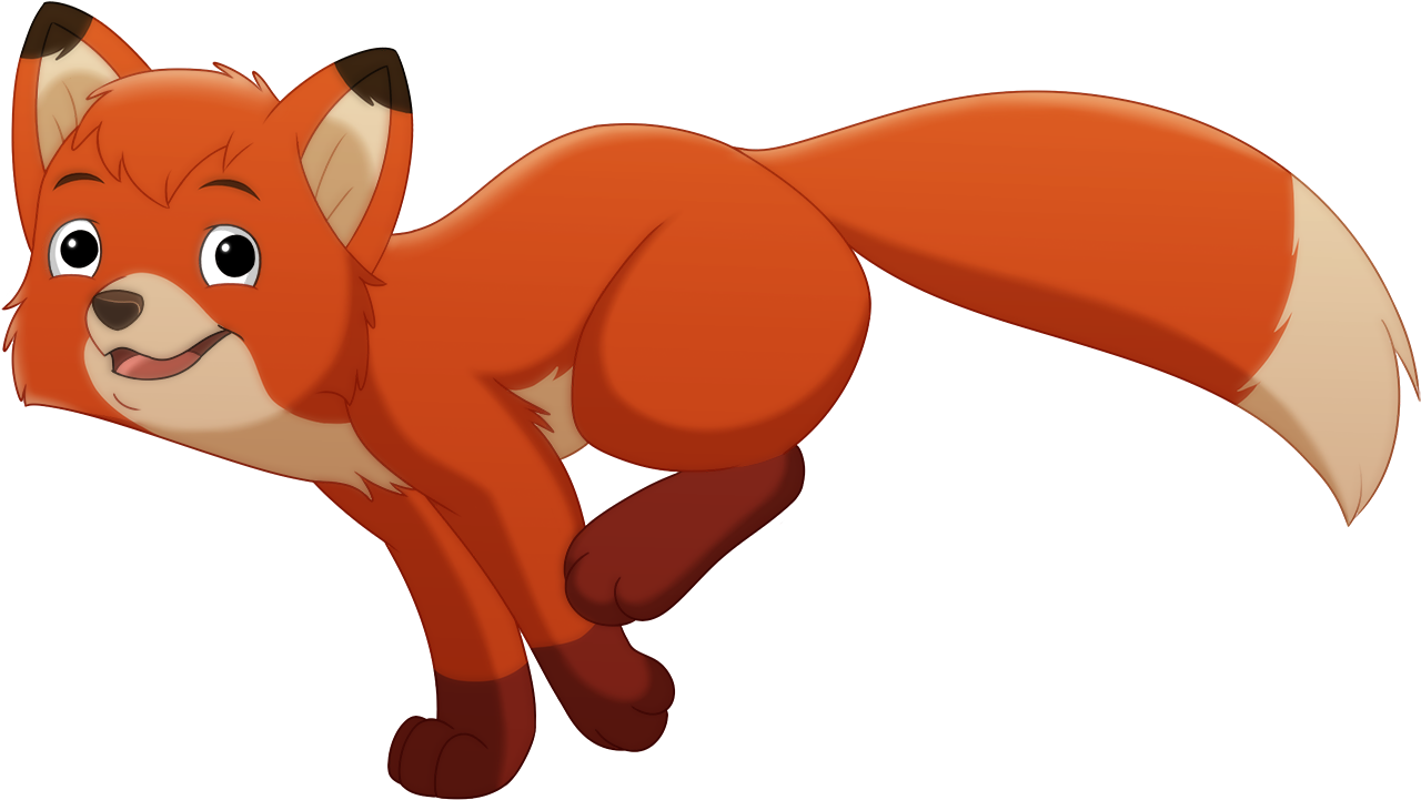 Clip Art Black And White Download Clipart Fox - Fox And Hound Fox (1400x778), Png Download