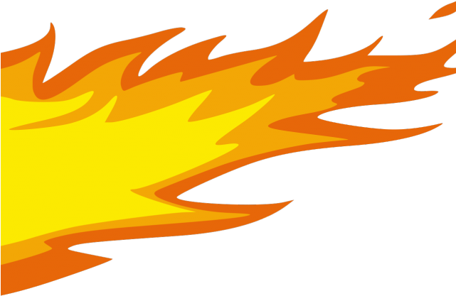 Flame Clipart Printable - Fireball Clipart Png (640x480), Png Download