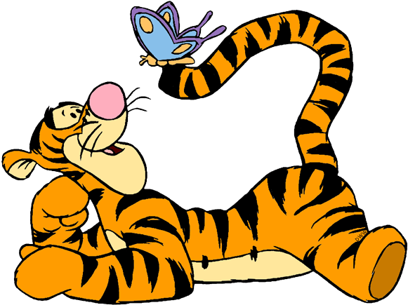 Winnie The Pooh Thanksgiving Clipart - Tigger Clipart (600x455), Png Download