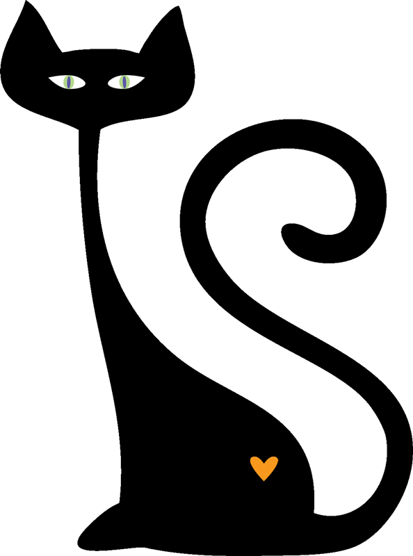 Gatos Png P Xeles Pinterest Rock Gatospng - Gato De Bruja Png (594x800), Png Download